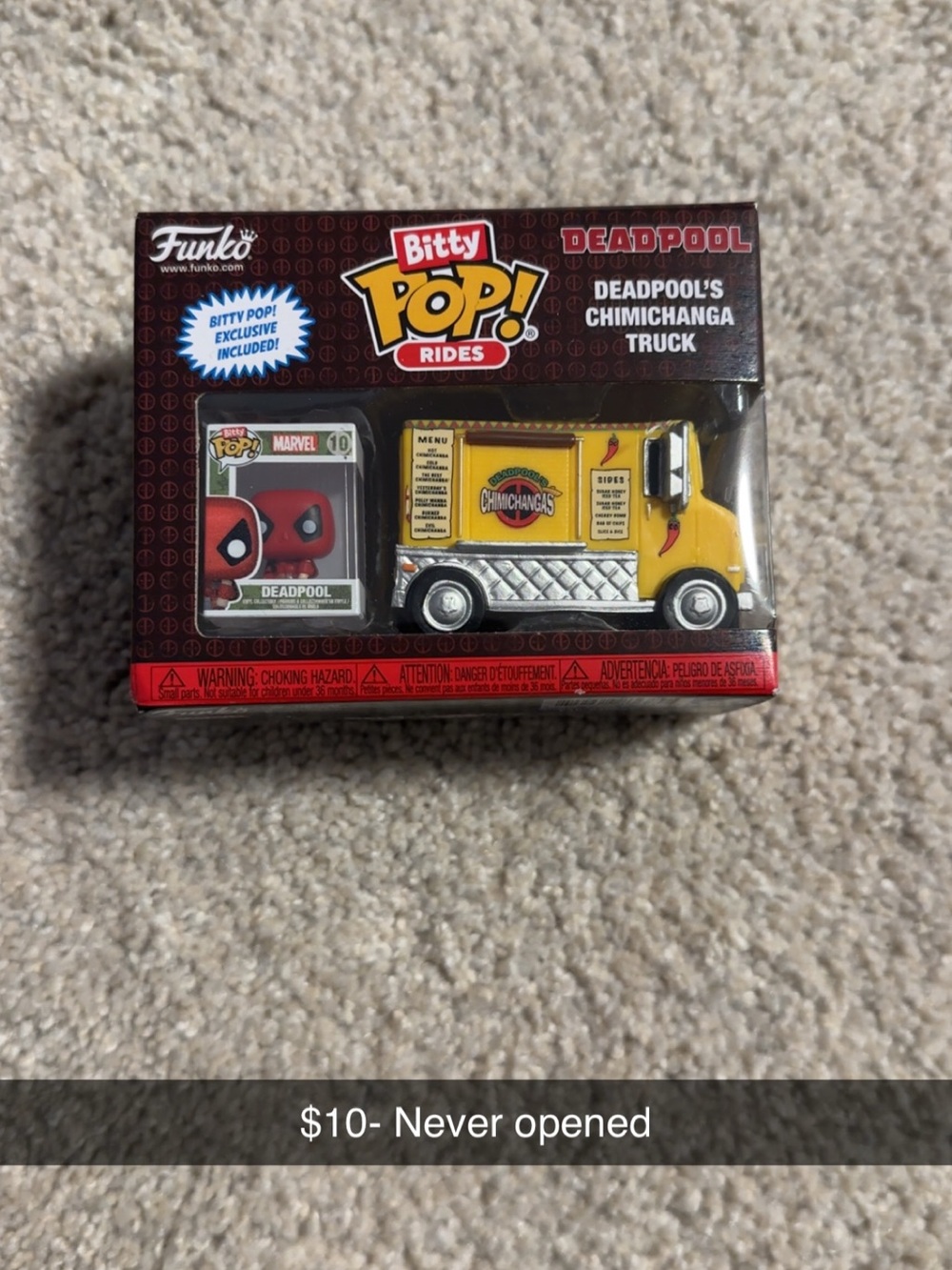 Funko Bitty Pop! Deadpool's Chimichanga Truck
